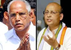 yeddyurappa issue congress slams bjp morality