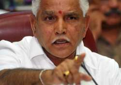 yeddyurappa makes a fresh bid for come back cm gowda mum