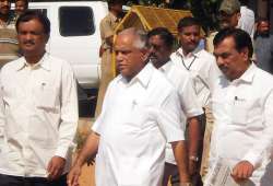 yeddyurappa to sit on dharna