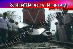 18 mowed over by train in bihar