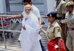 asaram spends a restless night in jodhpur police custody