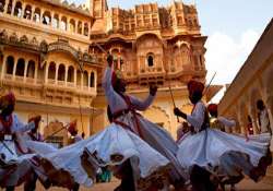 7th rajasthan int l folk festival kicks off at mehrangarh fort