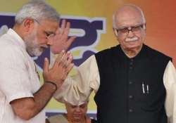 2014 lok sabha elections modi and advani attend bjp meet