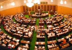 ap assembly briefly adjourned over telangana power issues