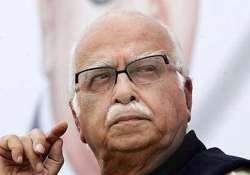 advani s plane makes unscheduled landing in hyderabad