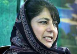 afzal guru was denied legal option mehbooba mufti