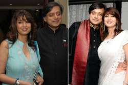 rare pictures of sunanda pushkar and shashi tharoor