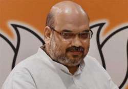 bjp president amit shah discusses maharashtra assembly polls with the rss