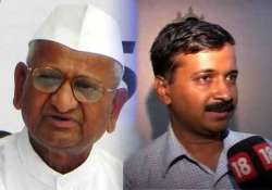 anna hazare s message for kejriwal you can succeed only through movement not through politics