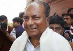 antony s statement not attempt to let off pakistan khurshid