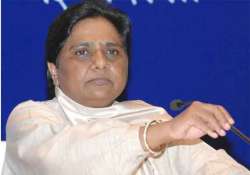 bjp sp enacting drama in varanasi for poll gains mayawati