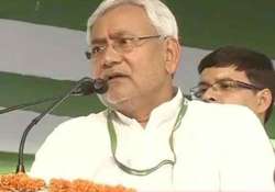 bjp has destroyed brand bihar says nitish kumar