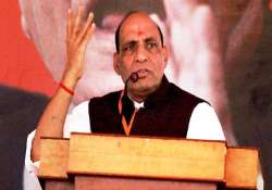 bjp to go alone in 2012 up polls rajnath