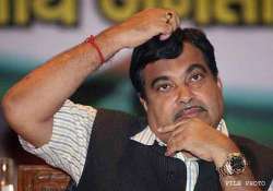 caught in gurgaon traffic jam nitin gadkari realises situation is very bad