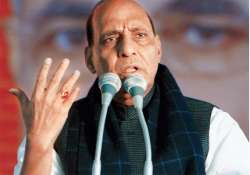 congress has betrayed people s aspirations says rajnath