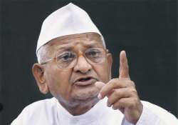 did not attend rally because of low turnout hazare