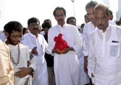 don t create controversy over thackeray memorial uddhav