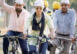 gul panag walks jogs rides mobike to woo chandigarh