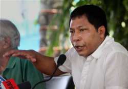 have inputs on politician militant nexus mukul sangma