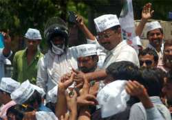 in pics kejriwal files nomination from varanasi