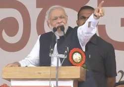 in pics narendra modi s davangere karnataka rally