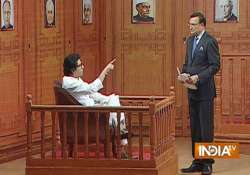 in pics raj thackeray in rajat sharma s aap ki adalat