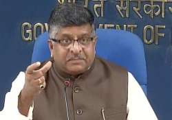 additional 50 days under mnrega in drought hit areas ravi shankar prasad