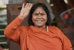 union minister sadhvi niranjan jyoti refuses to comment on her controversial remarks