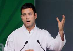 rahul gandhi wishes children happy secure childhood