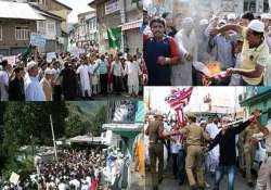 anti pak protests rock jammu pol parties condemn shelling