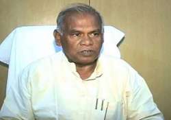 not recommending president s rule bihar cm jitan ram manjhi