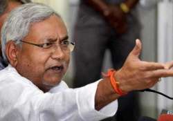 i don t run a marriage bureau nitish s jibe at sushil modi