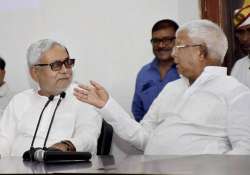 me and nitish exchanged barbs during baal kaal lalu yadav