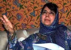 mehbooba mufti urges centre to rebuild health sector in jammu kashmir