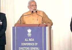 modi calls for smart policing