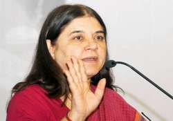 maneka says her remarks on sex determination tests personal