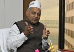 somnath bharti s house raided missing police