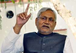 nitish blames bjp for release of jailed separatist leader