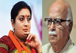 advani smriti irani participate in himachal yoga camps