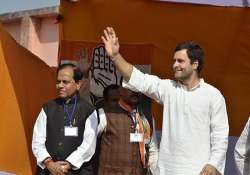 jharkhand polls rahul gandhi interacts with party workers in jamshedpur