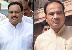 union ministers jp nadda ananth kumar to visit quake hit bihar