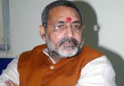 people may be forced to eat beef under lalu nitish rule in bihar giriraj singh