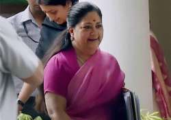 bjp decides to brazen it out over raje sushma chouhan issues