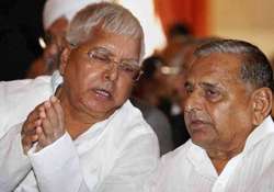 mulayam lalu to enter into new alliance through matrimony