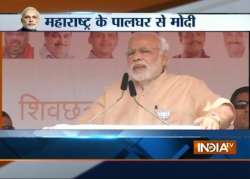 maharashtra polls congress ncp neck deep in corruption says pm modi