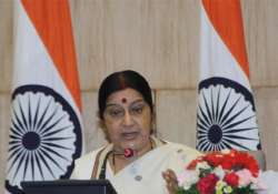 saarc countries should be sensitive to each other s security concerns sushma swaraj