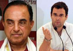 subramanian swamy demands revocation of rahul gandhi s indian nationality