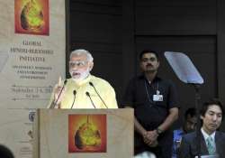 climate change a major concern pm modi