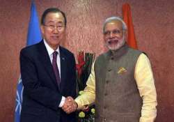 modi is breaking taboos while making sanitation a priority ban ki moon