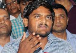 hardik patel asks amit shah not to interfere in quota stir